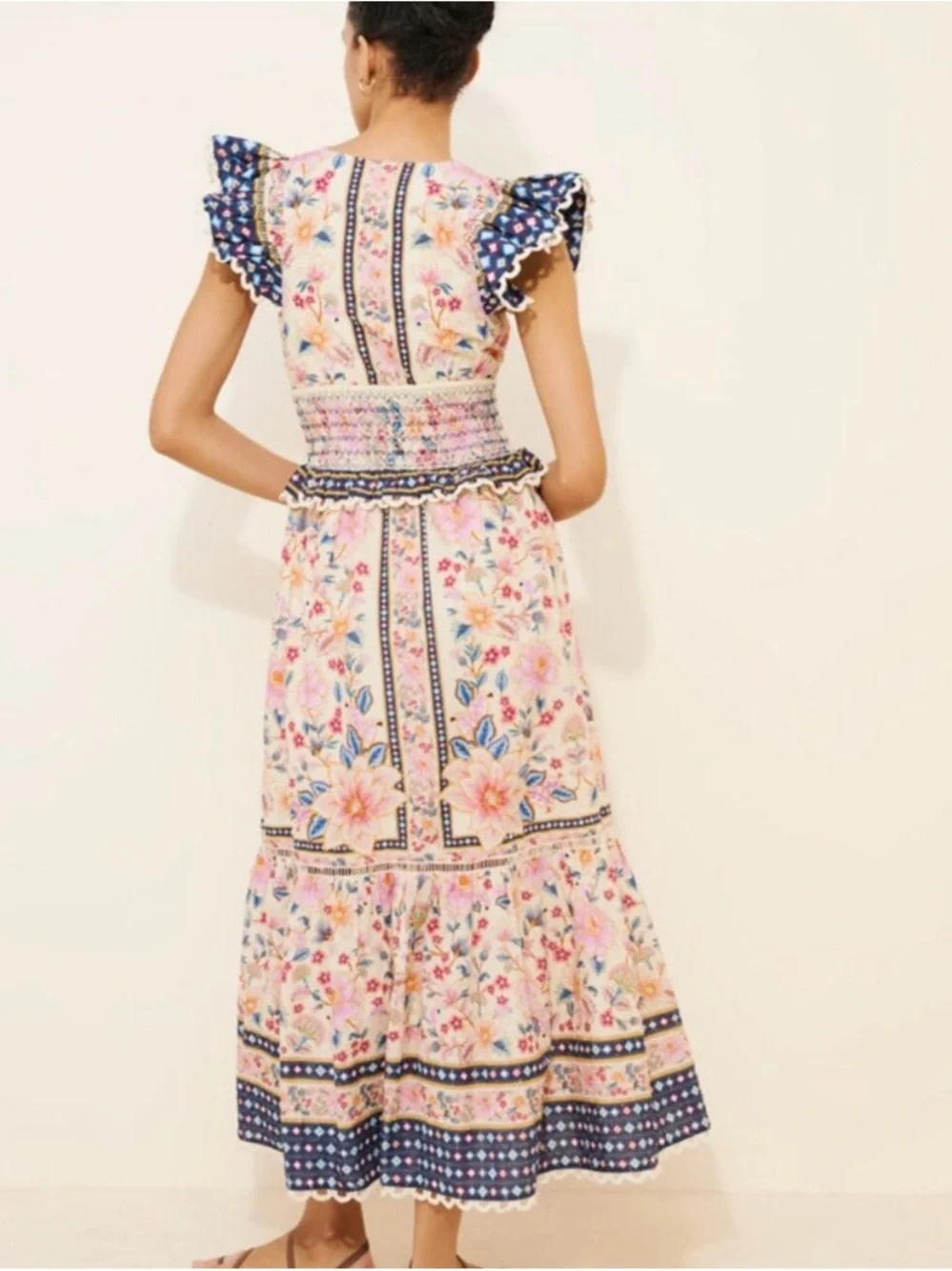 NWT FARM Rio Superbloom Tapestry Maxi Dress - Picture 4 of 12